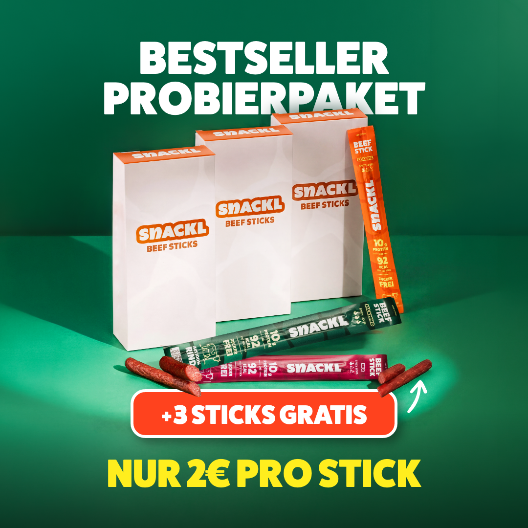 Probierpaket + gratis Sticks