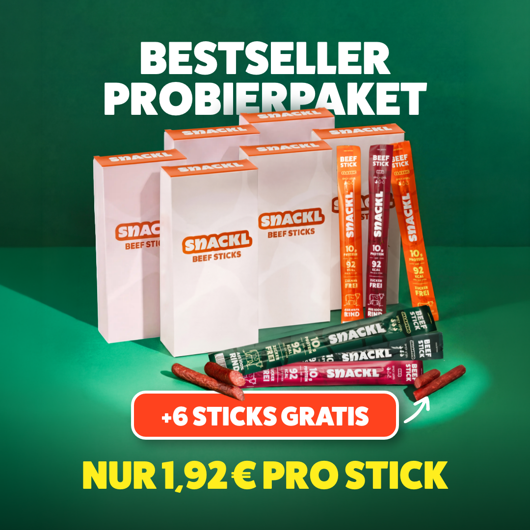 Probierpaket + gratis Sticks