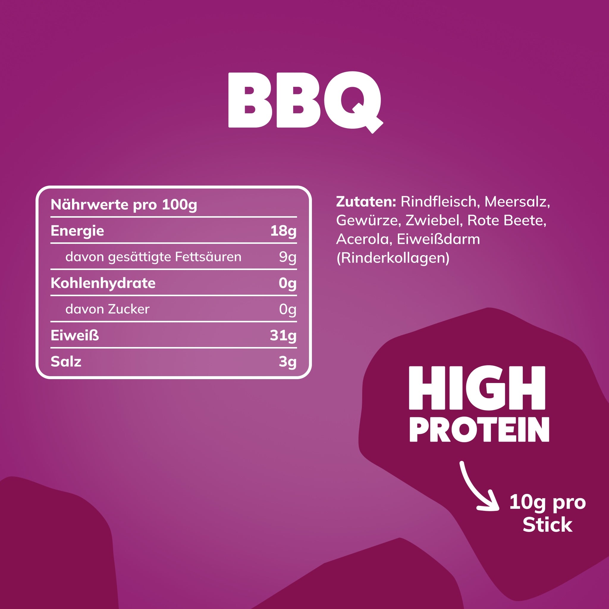 BBQ Beef Sticks