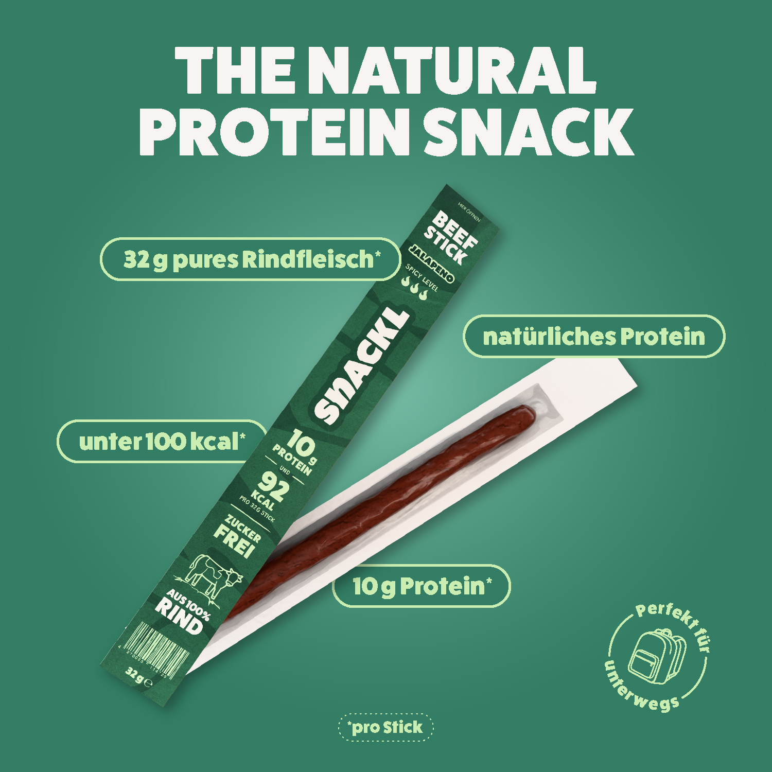 Jalapeño Beef Sticks